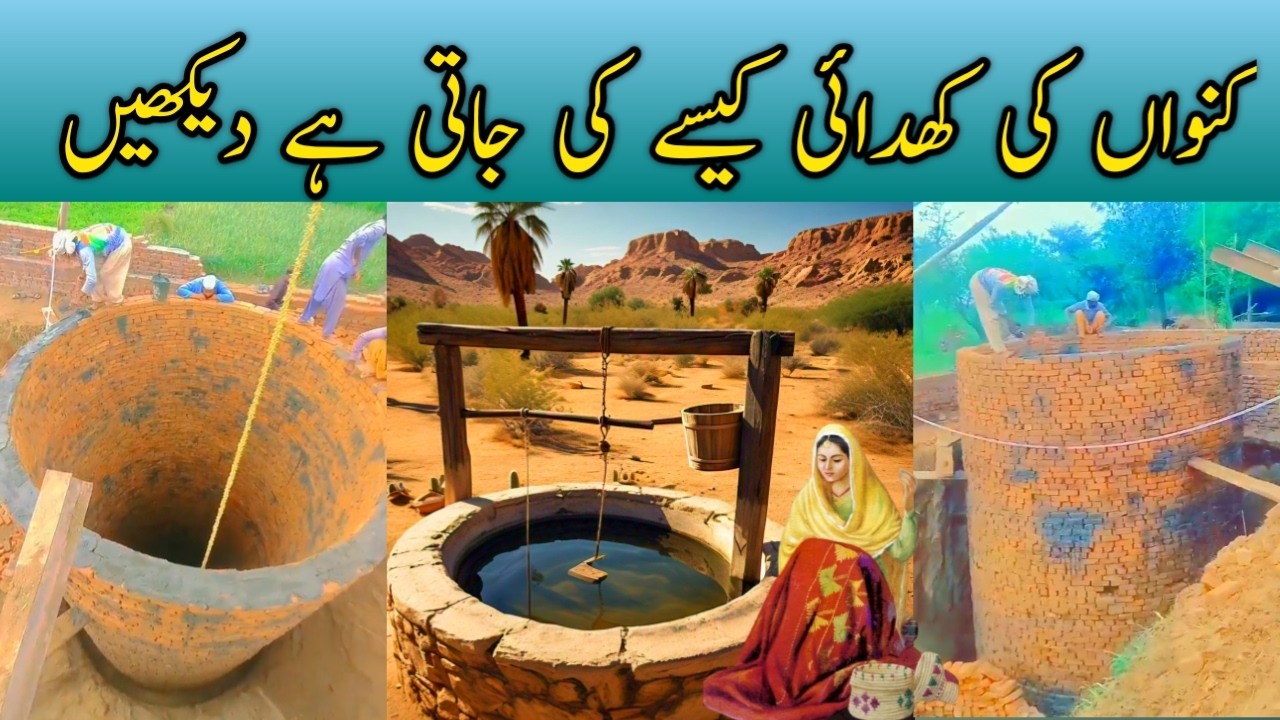 Amazing fastest Well digging by hand step by step || Digging 100 feet Deep water well