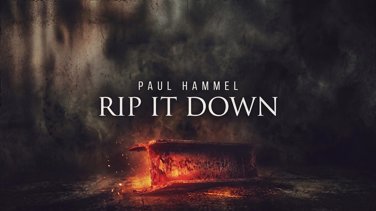 RIP IT DOWN (BURN IT OUT) - Industrial Rock | AI Music Video | Paul Hammel