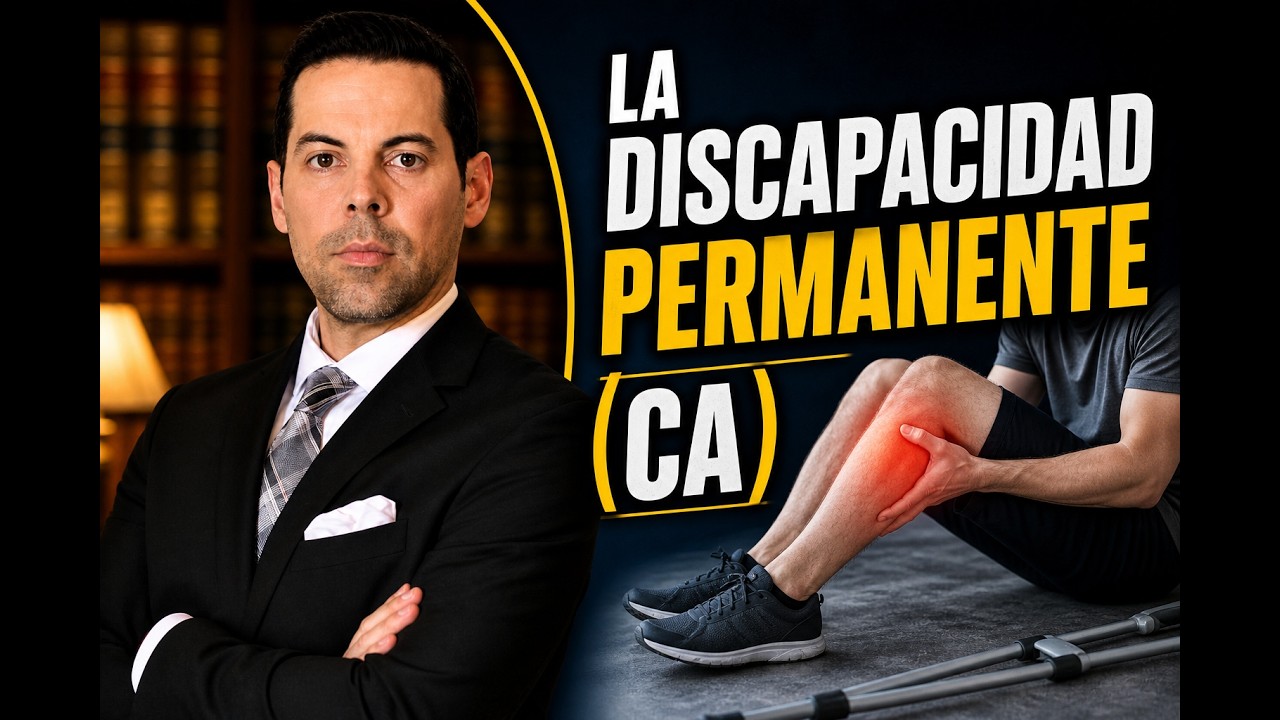 La discapacidad permanente en compensacion laboral (CA)