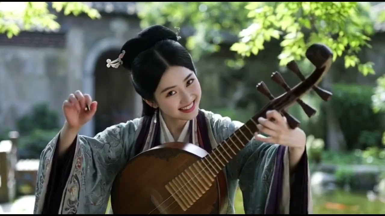เริงร่าในเสียงกู่เจิง 🌸🎶😄Joyful GuZheng Dance 🌸🎶😄《快乐旋律》🌸🎐