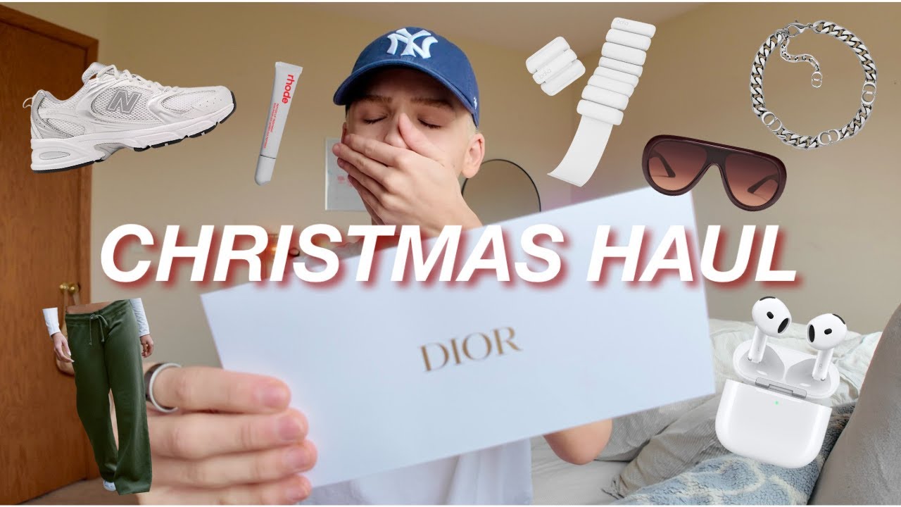 WHAT I GOT FOR CHRISTMAS 2025 | Rhode, Brandy Melville, Lululemon, Dior