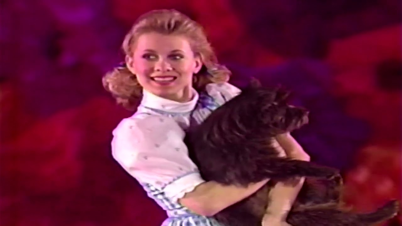 THE WIZARD OF OZ ON ICE Full Retro TV Special with Commercials (February 27, 1996)