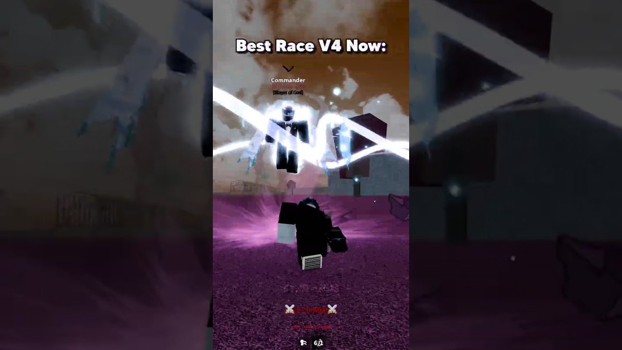 Old Race V4... 💀 #bloxfruits
