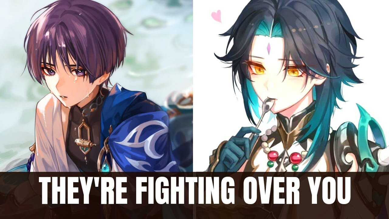 They're fighting over you (xiao and scaramouche) - genshin impact x listener