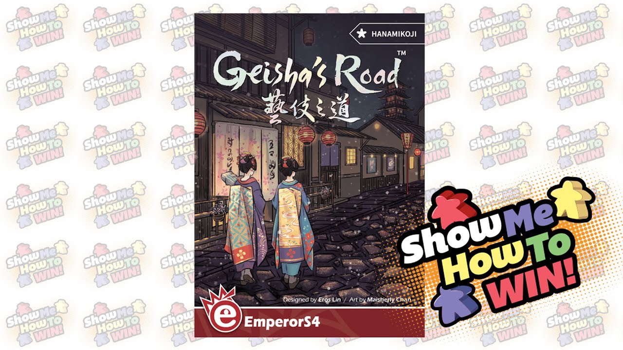 Hanamikoji: Geisha's Road 藝伎之道 Strategy Tips with Jerry Chiang