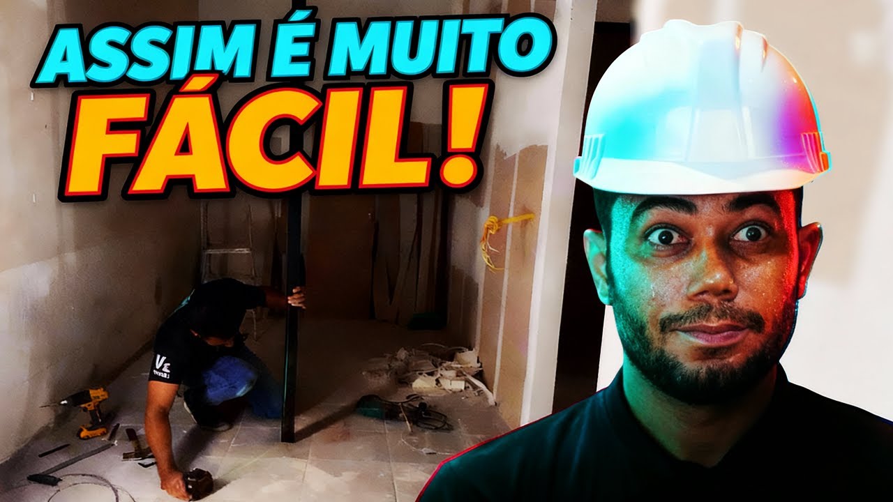 COMO FIXAR TUBO DE ALUMÍNIO NA VERTICAL
