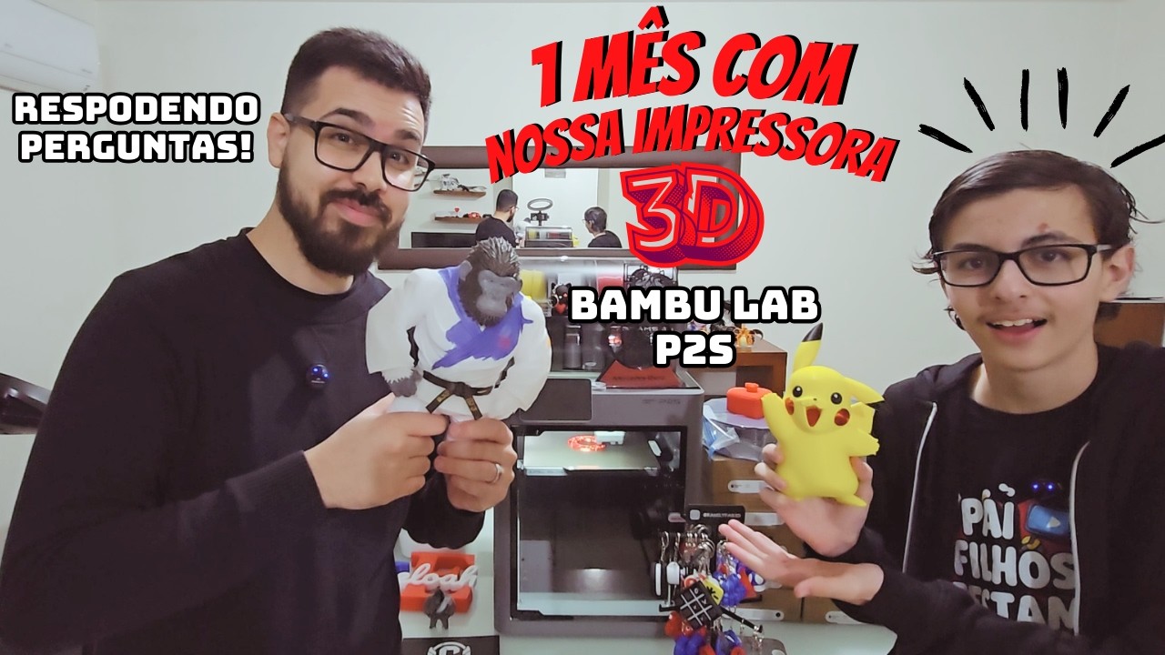 Bambu Lab P2S Depois de 30 Dias: Onde Baixar Arquivos + Dicas Importantes #bambulab #p2s #dicas