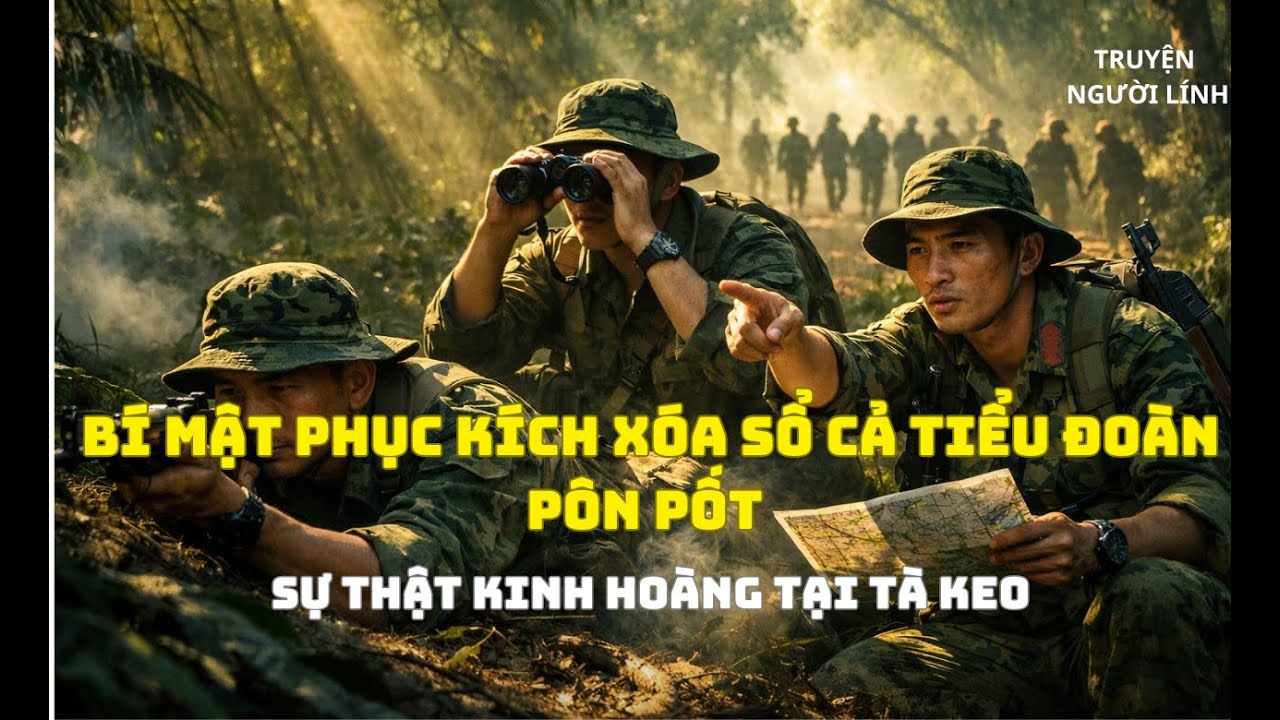 Bí Mật Phục Kích Xóa Sổ Cả Tiểu Đoàn Pôn Pốt – Hồi Ký Đẫm Máu Tại Tà Keo 1979|Lính Thời Chiến