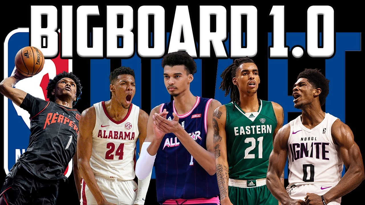 2023 NBA Draft Bigboard 1.0!