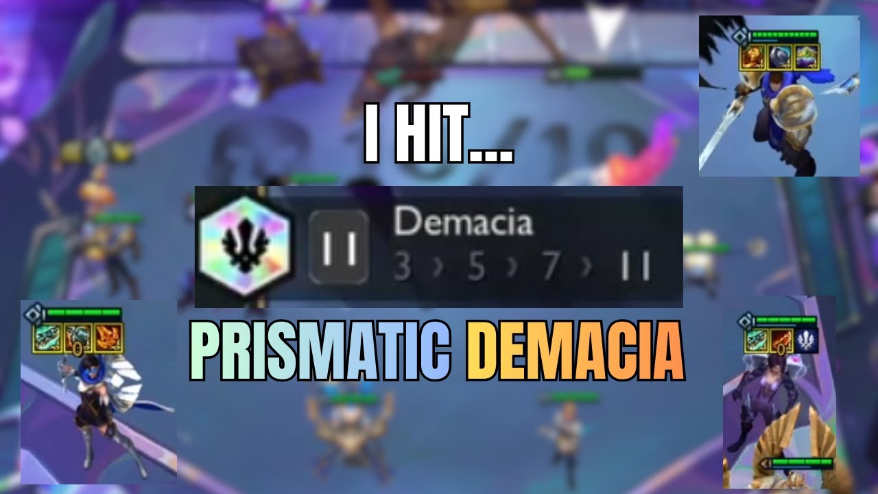 Я попал в Призматическую Демацию!!! | Teamfight Tactics, 16-й сет