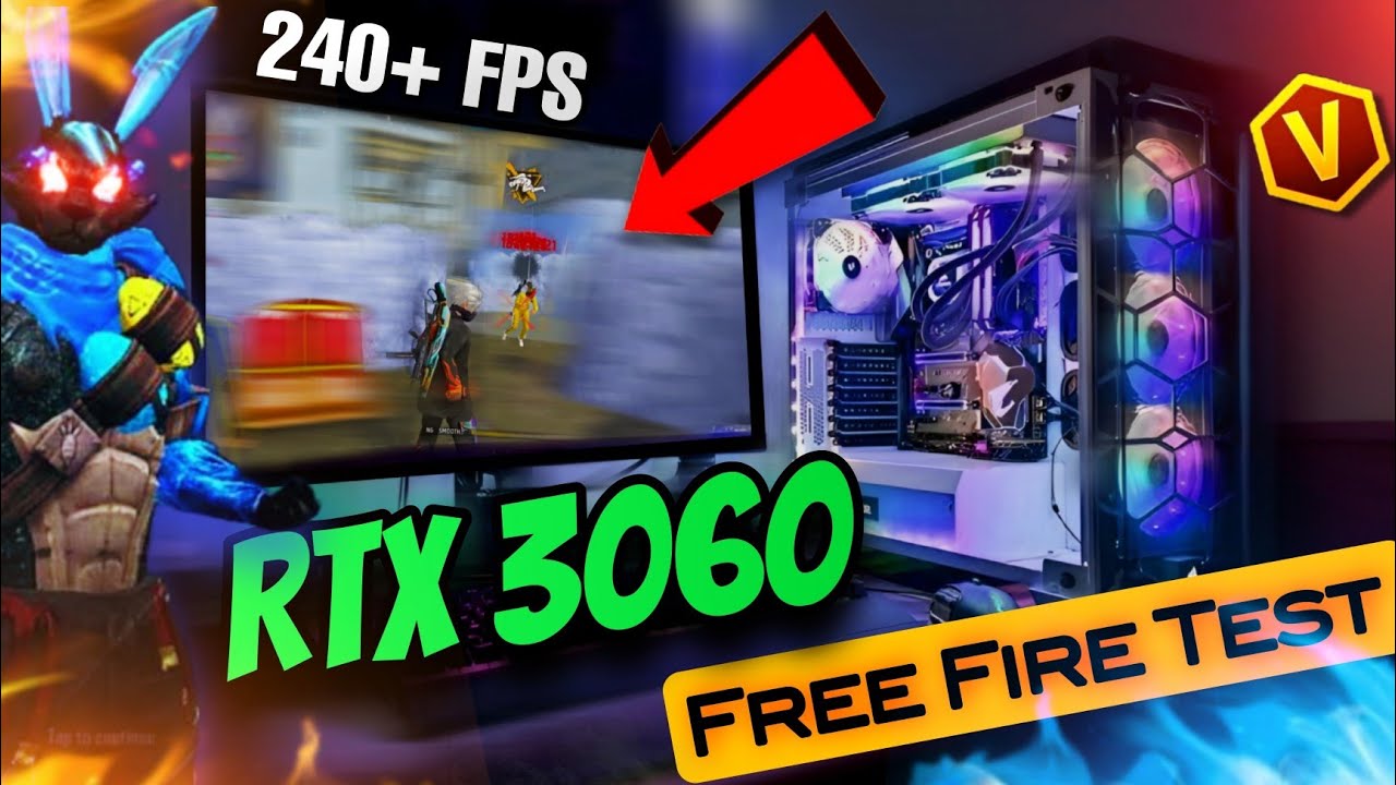 i5 12400+RTX 3060 Free Fire Gaming Test | My New PC For FreeFire Max With RTX 3060 Graphic Card