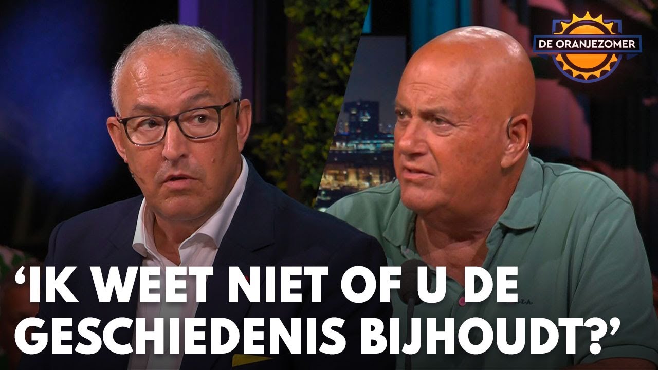 Aboutaleb en Jack in discussie over niet ophangen van Israëlische vlag | DE ORANJEZOMER