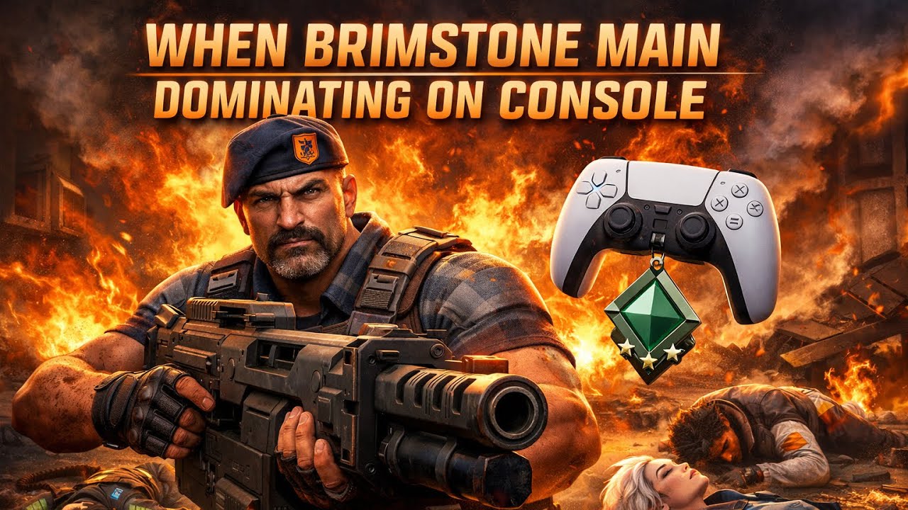 When brimstone main dominating on console🤫🔥🔥