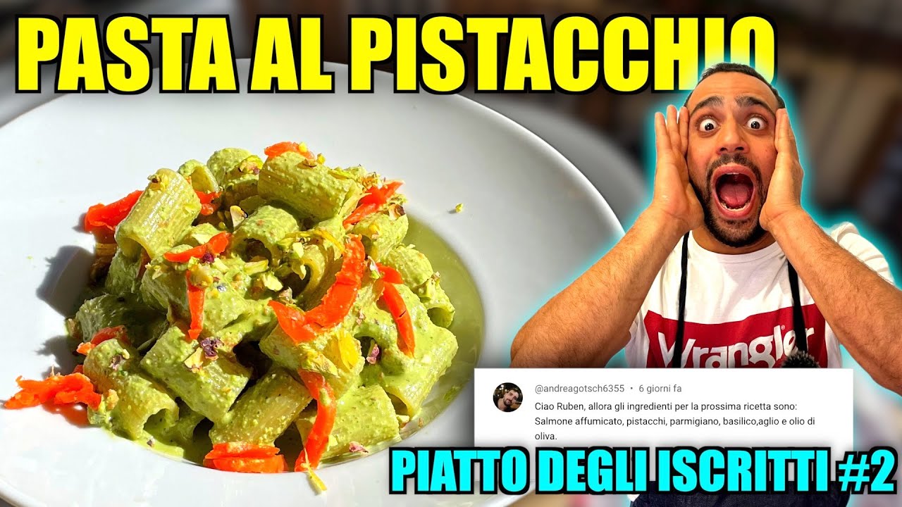 PASTA AL PISTACCHIO?😱 provo gli ingredienti suggeriti da voi #2