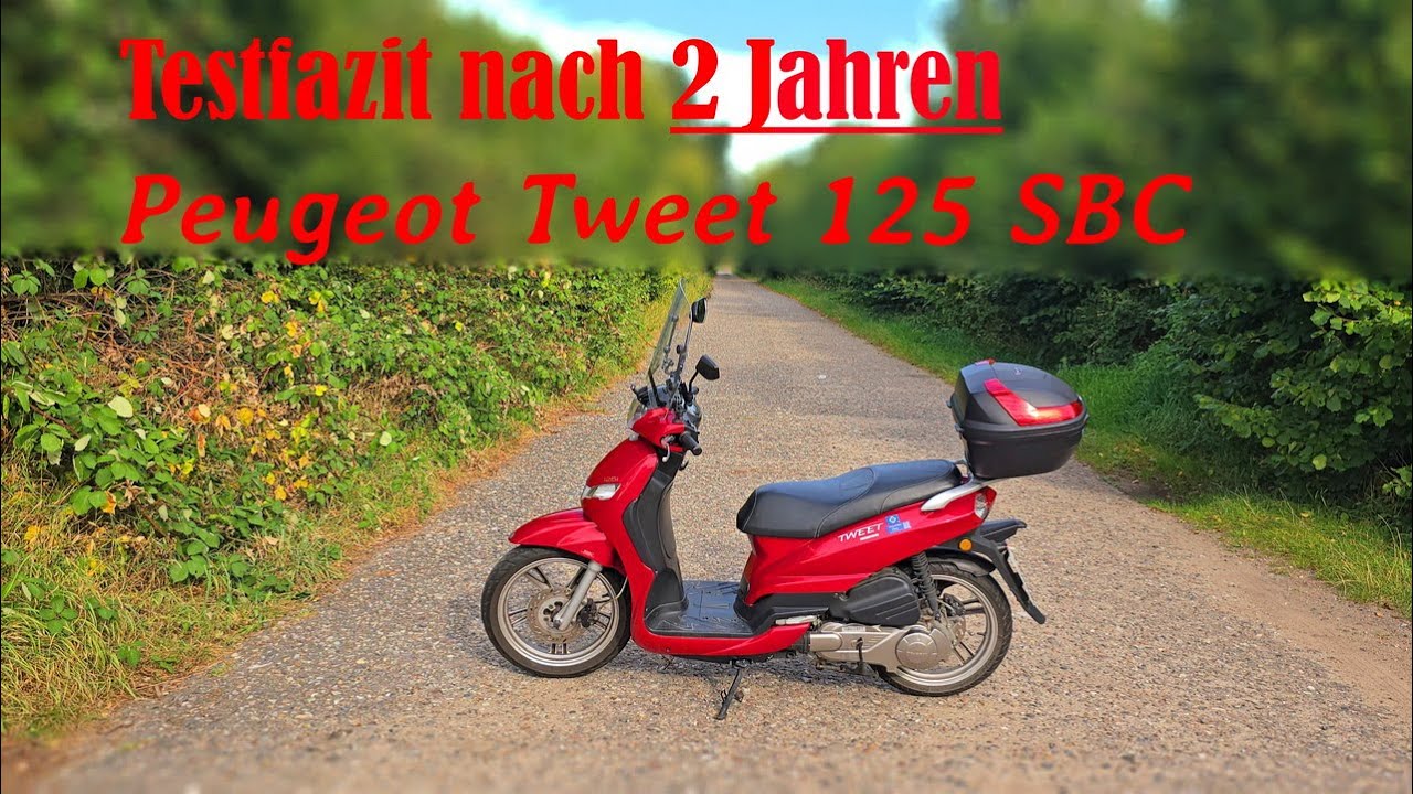 Fazit Peugeot Tweet 125 SBC (Bj 2022 ) nach 2 Jahren und 22000 KM bzw.Kisbee 2025