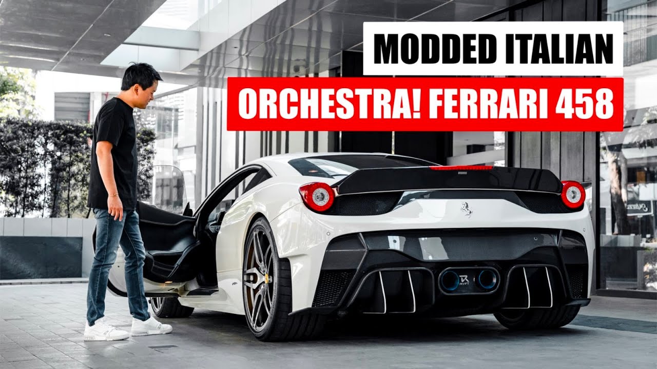 Pure Italian Orchestra, Modded Ferrari 458 Italia