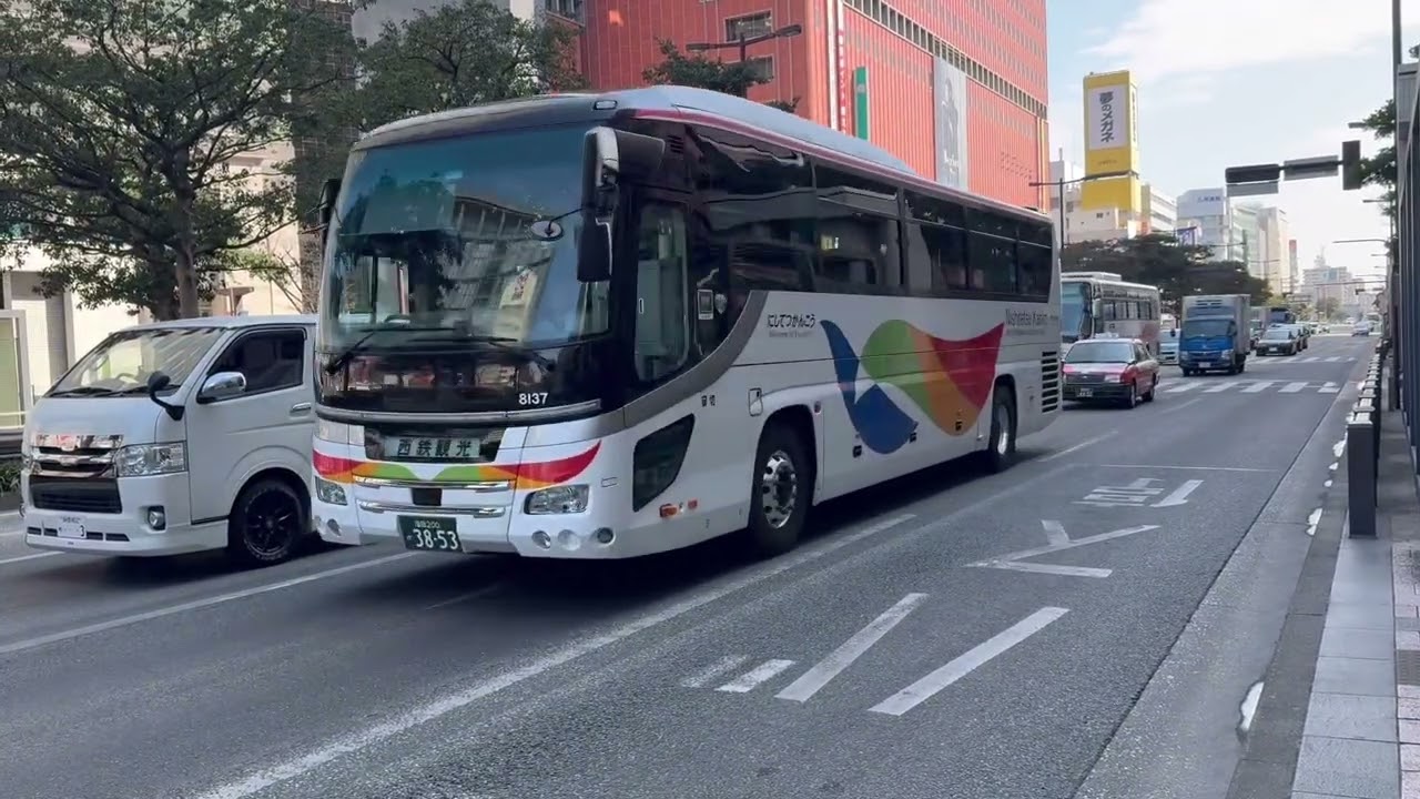 西鉄バス福岡 走行動画集
