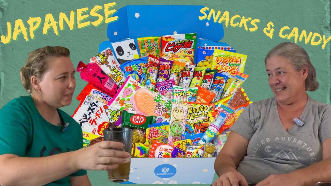 Japanese Snacks & Candy Review! | Japanese Snack Box from Amazon Pt 2