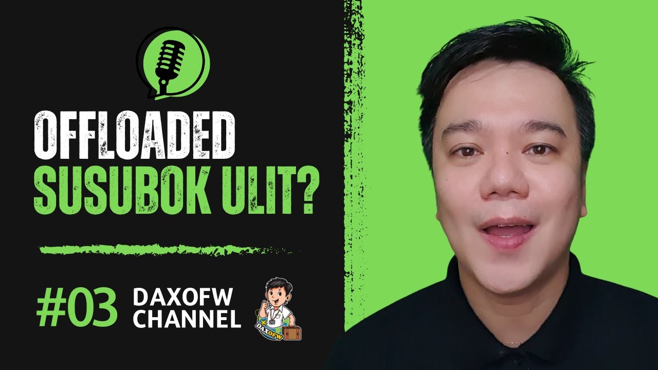 Kung ma offload sa immigration , makakalipad ba ulit? | Podcast 003| daxofw channel