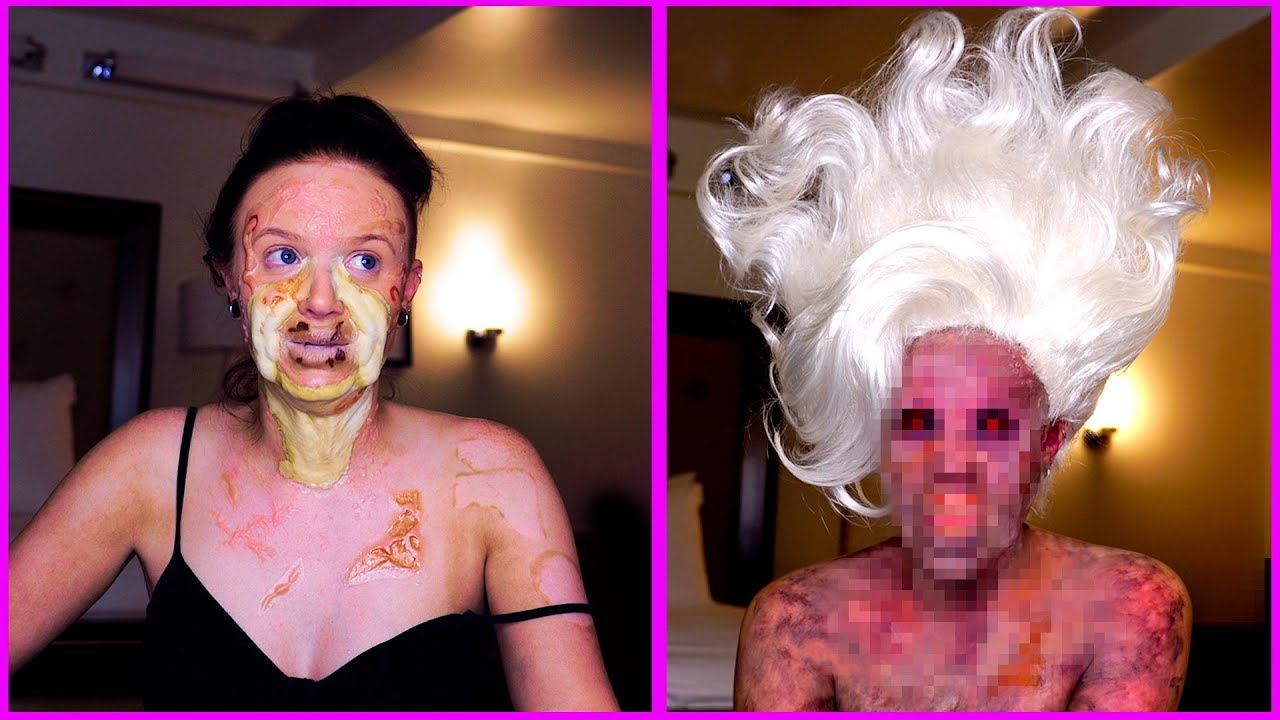 HAUNTED SHIP: I Did My Halloween Makeup On The Queen Mary