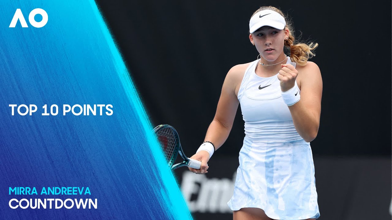 Mirra Andreeva | Top 10 Points | Australian Open 2025