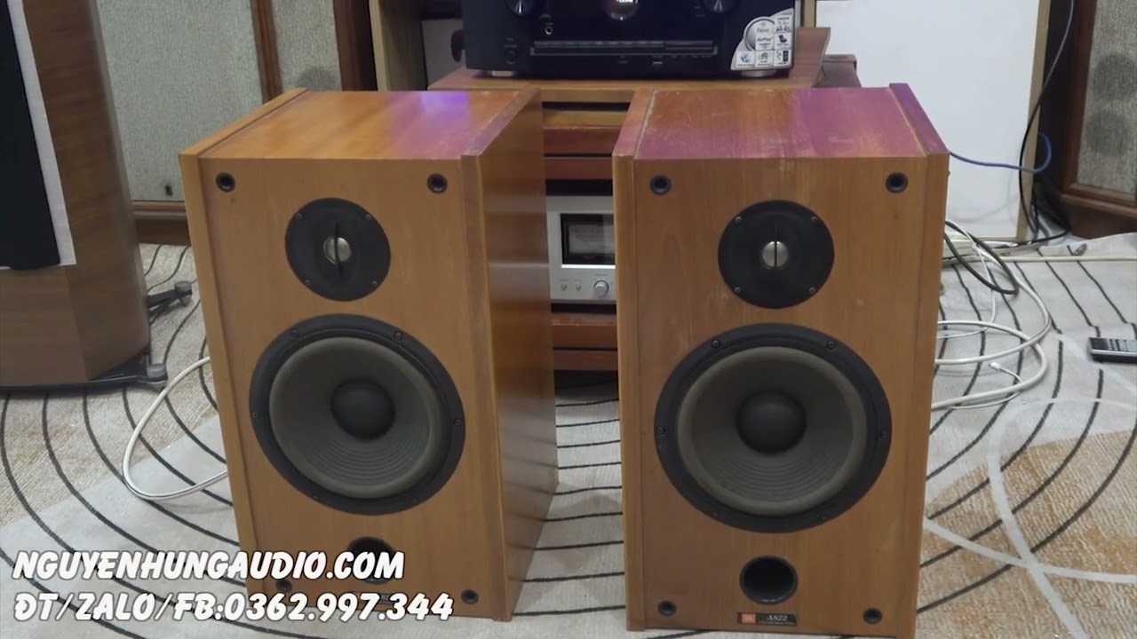 loa bookshelf khủng JBL A822 giá cực tốt bass uy lực