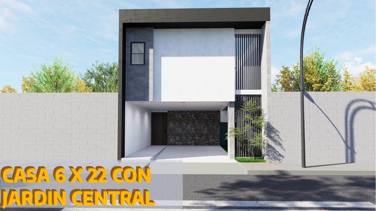 CASA PEQUEÑA DE 2 NIVELES EN TERRENO 6.00 x 22.00