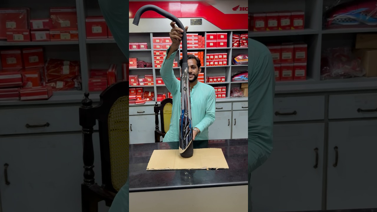 New Model CG125 L3 Silencer #pakistan #cg125 #hondacg125 #125 #viralclips #shorts #ytshorts #honda