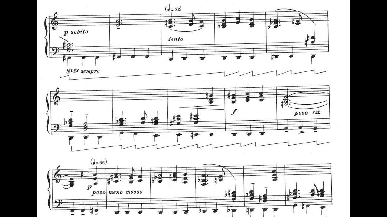 Roy Harris - American Ballads I for Piano (1945) [Score-Video]