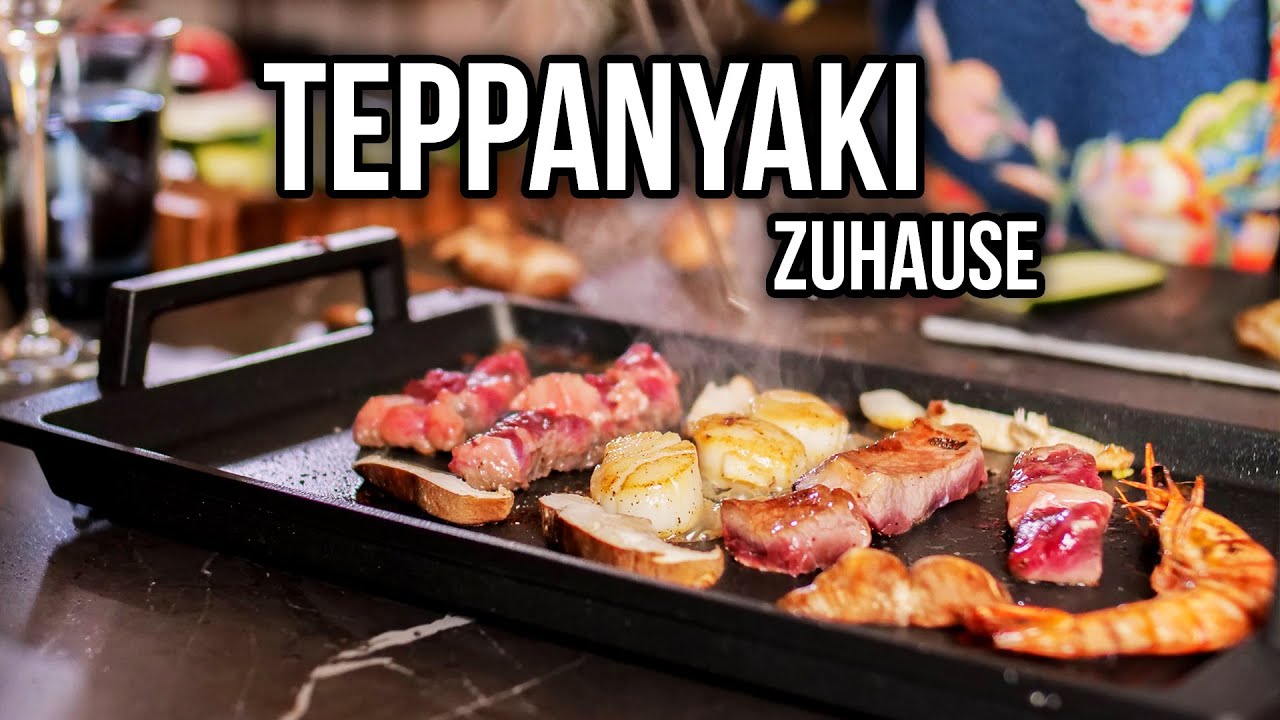 Japanischer Grill-Abend (direkt auf dem Esstisch!)