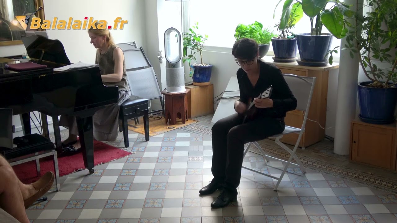 Stage de Balalaïka Micha Tcherkassky Paris 06/2025 Solistes stagiaires