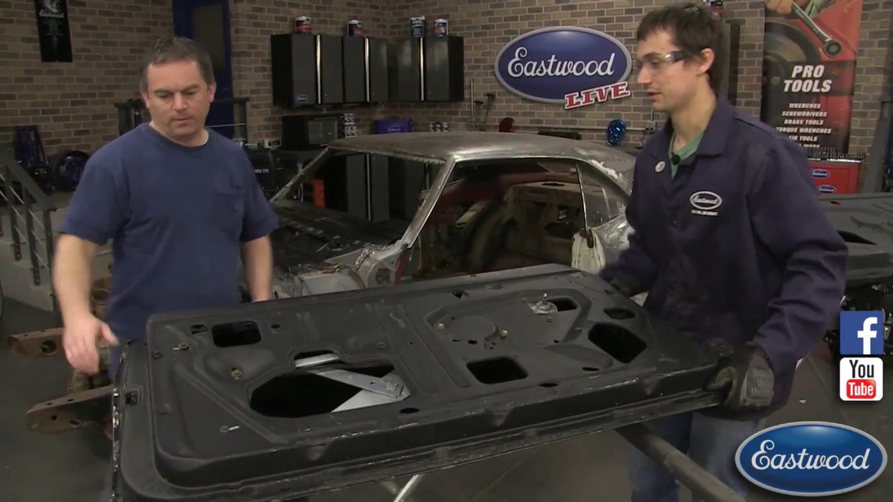 Replacing a Door Skin : Live From the Eastwood Garage! PLUS Behind the Scenes of Our Web Series!