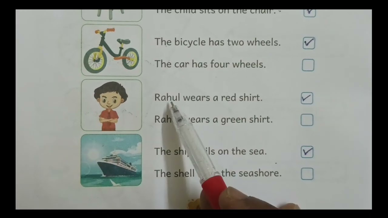 Term third second std english first lesson food we eat 2025-2026