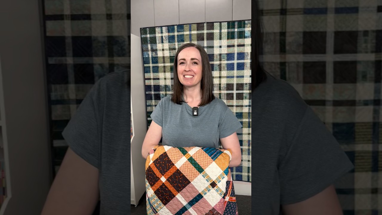 BRAND NEW Guest Tutorial Featuring Erica Jackman & Her Mini Plaid-Ish Quilt Pattern