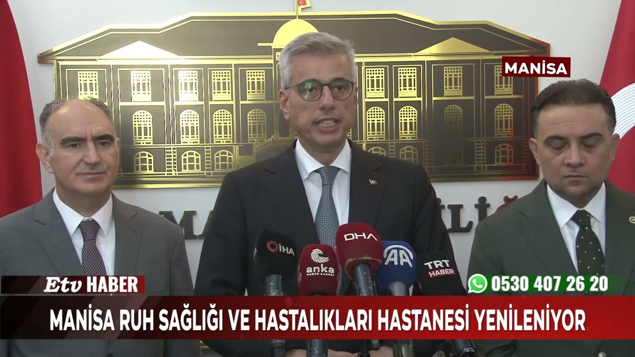 Manisa Ruh Sağlığı ve Hastalıkları Hastanesi yenileniyor