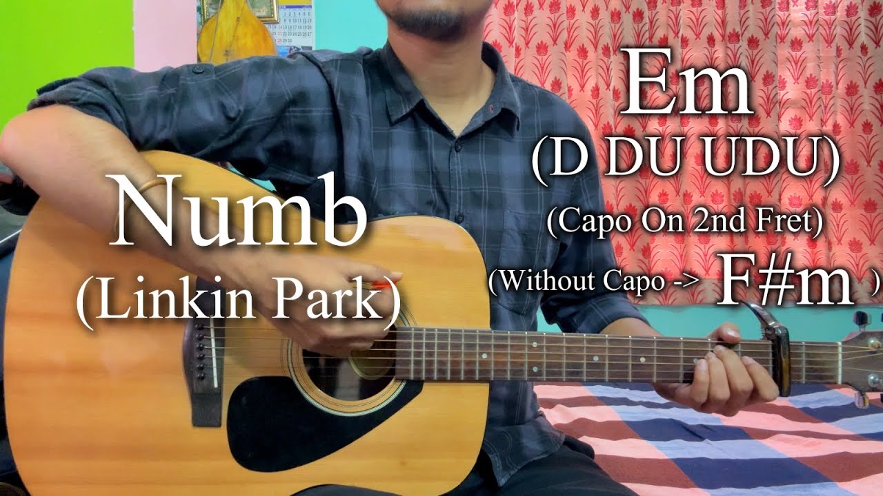 Numb | Linkin Park | Easy Guitar Chords Lesson+Cover, Strumming Pattern, Progressions...