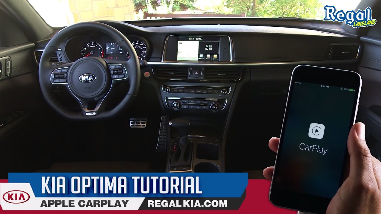 Kia Optima Tutorial - How to Use Apple CarPlay