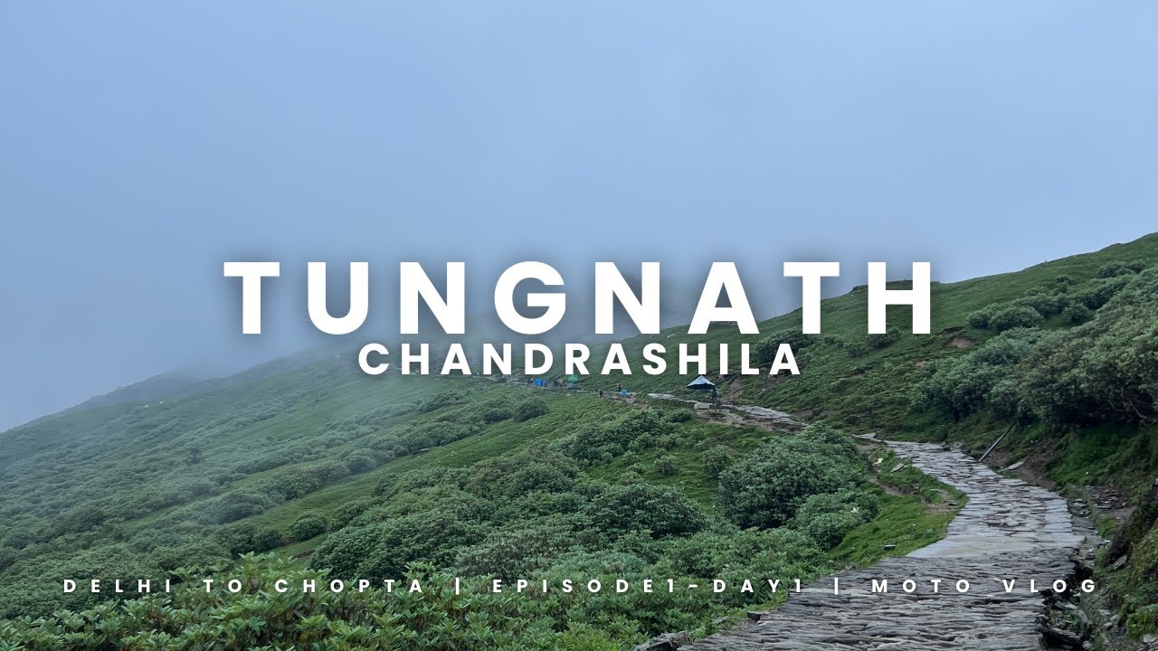 CHOPTA TUNGNATH - WORLD'S HIGHEST SHIVA TEMPLE | EP- 01 | UTTRAKHAND | DELHI TO CHOPTA BIKE RIDE