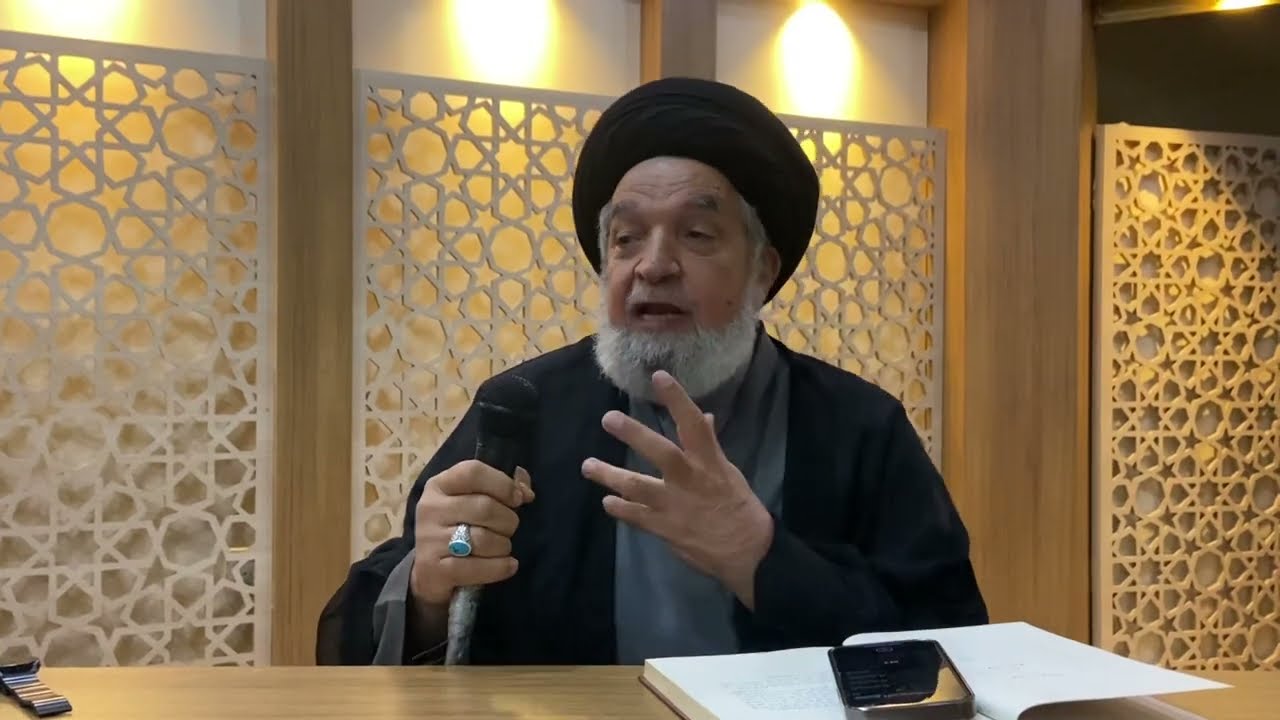 محاضرة بعنوان فكر الشهيد محمدباقر الصدر(قدس) أنموذجاً لنظريته في التربية ألقاها سماحة  السيد النوري 