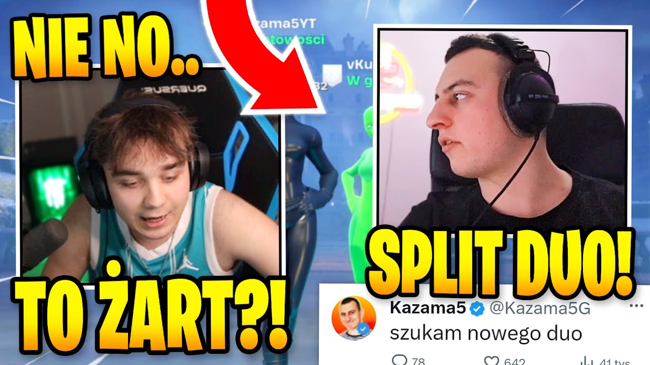 😨 KAZAMA *SPLITNĄŁ* KUBXA PO TYM TURNIEJU... KONIEC DUO KUBX x KAZAMA! ~ KULARZ SZOTY