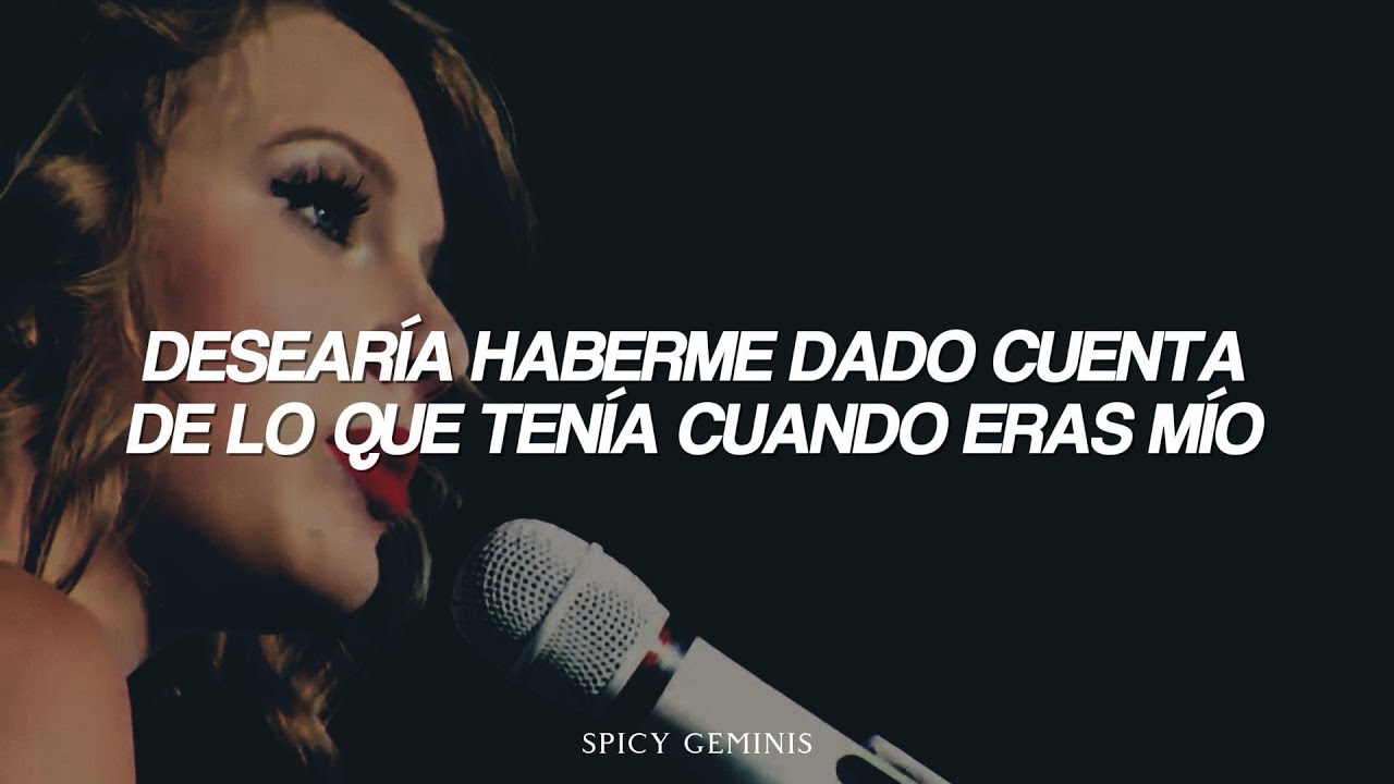 Taylor Swift : Back to December / Apologize / You’re Not Sorry (Español)