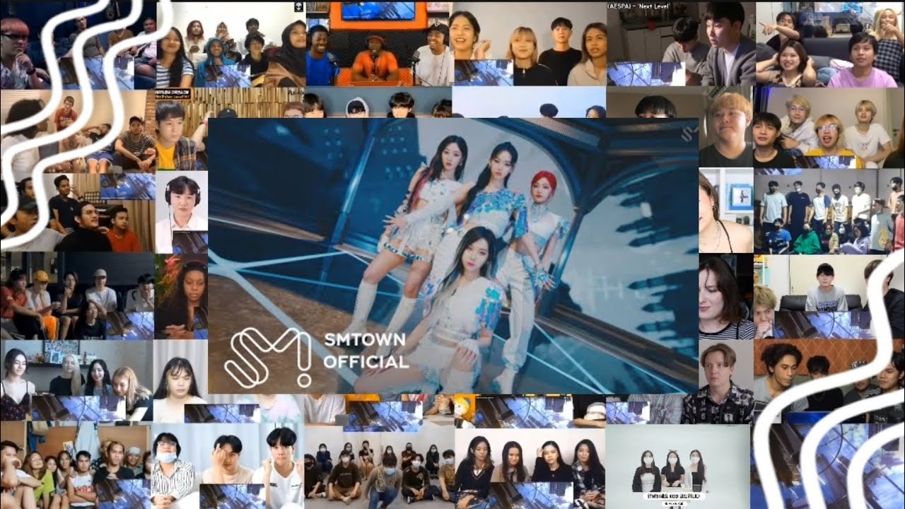 aespa 에스파 'Next Level' MV REACTION MASHUP