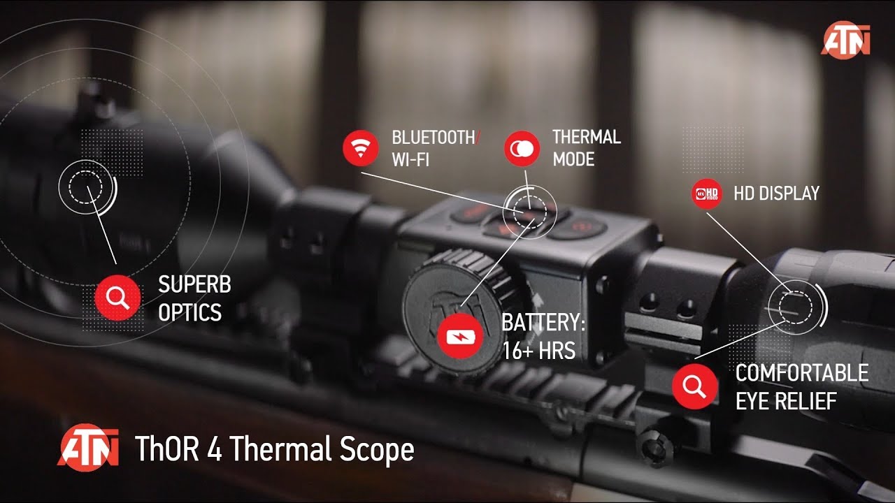 ATN ThOR 4 Smart HD Thermal Scope You Will Want This Year!