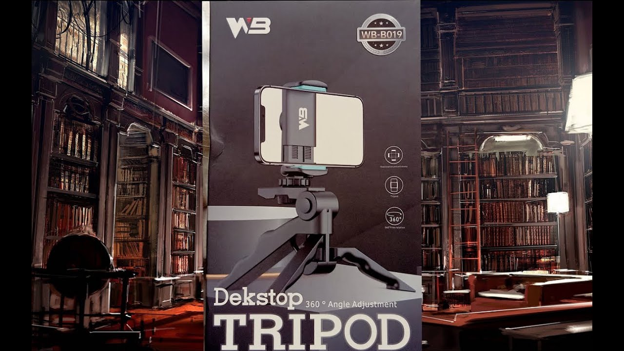 [Review] WB - B019 Desktop Tripod 306 Angle Adjustment (Budget phone holder)