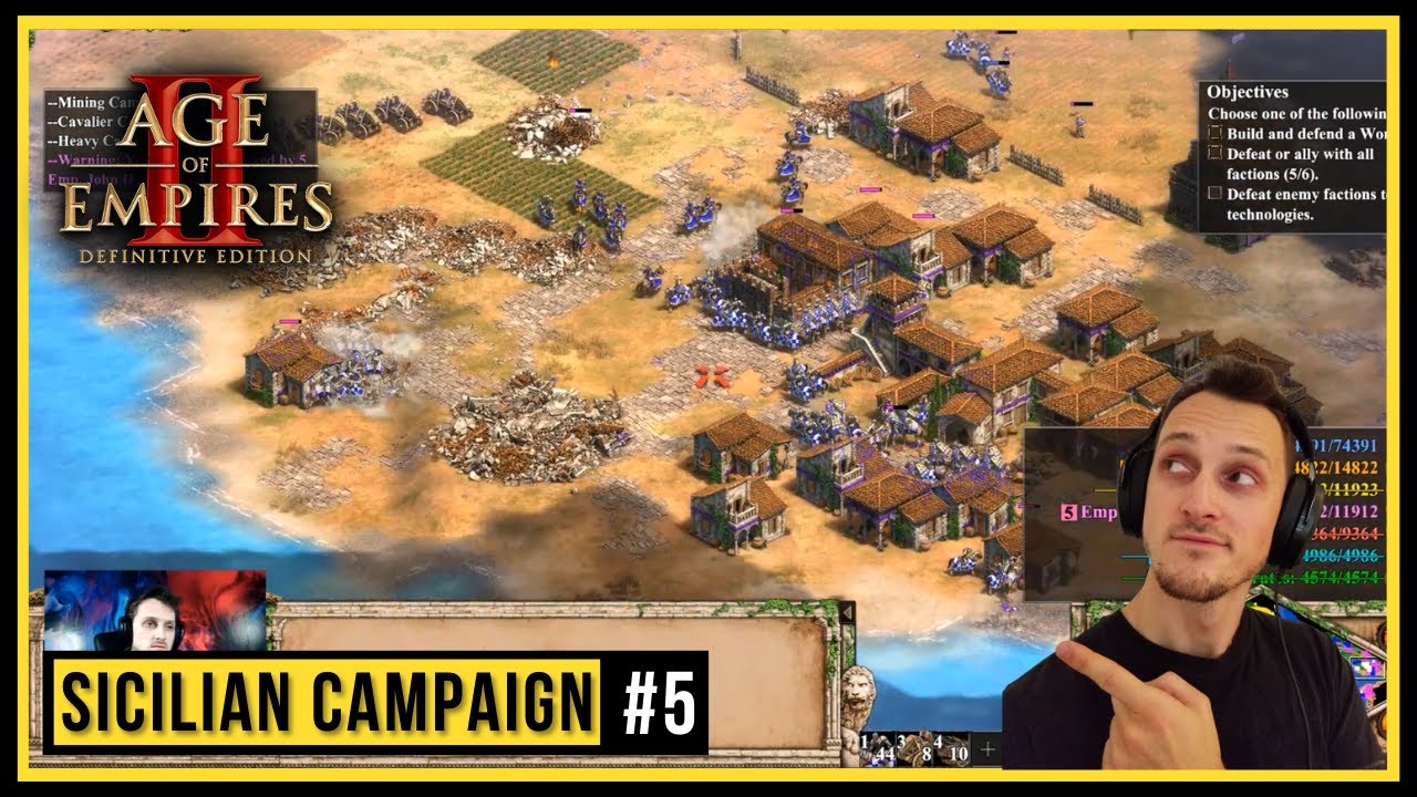 Aoe2 DE - The Hautevilles Campaign | #5 Wonder of the World Walkthrough
