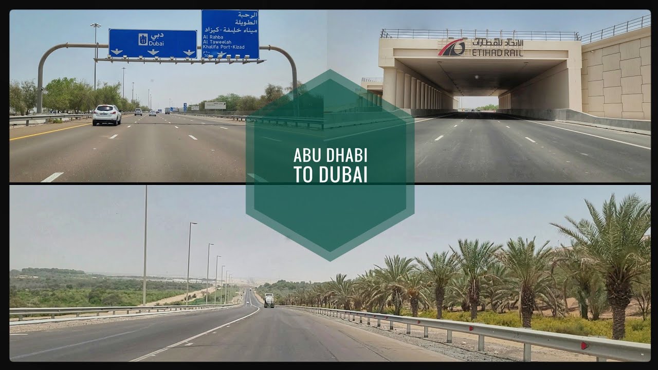 ABU DHABI TO DUBAI [ SHEIKH MAKTOUM BIN RASHID ROAD DRIVE] 🚗 🇦🇪 JULY 2023(@irfanasghar9999 )