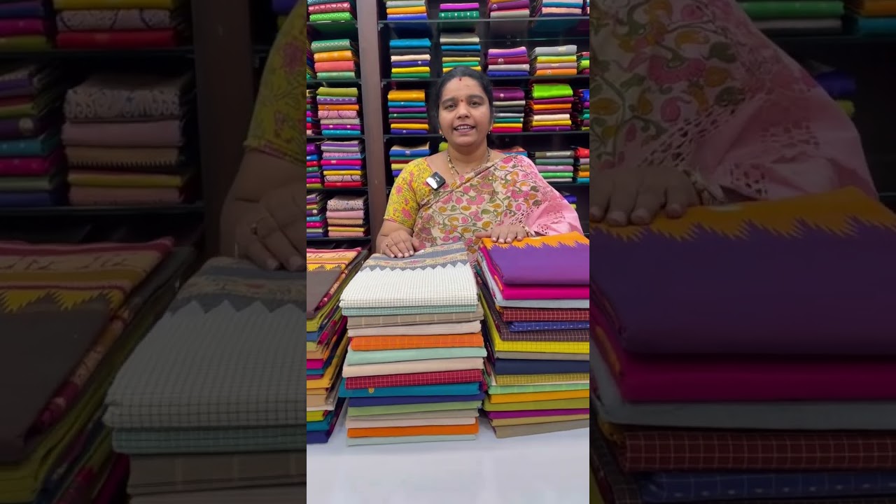 Pure handloom cotton sarees @PoornimaPrints