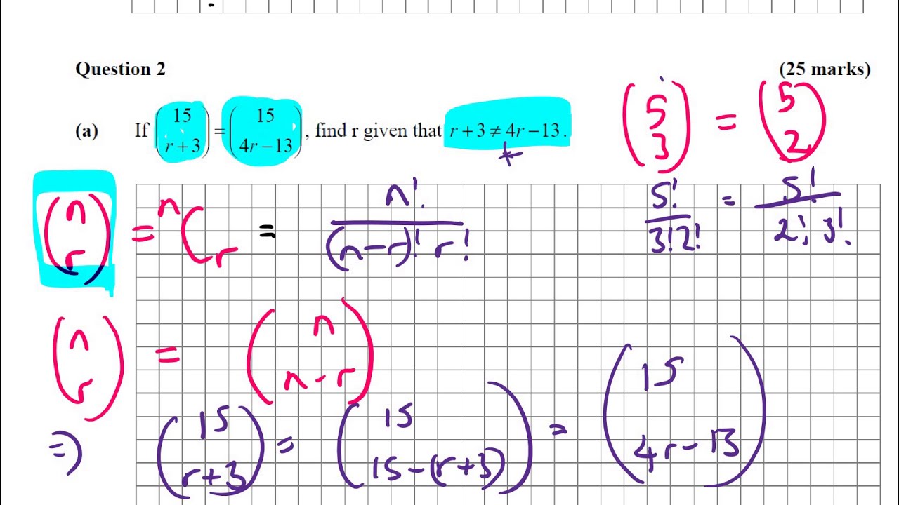 Permutation style questions