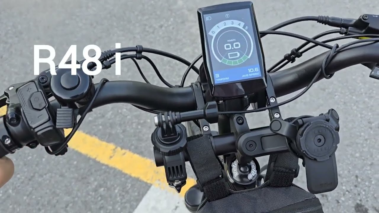 VÉLO ÉLECTRIQUE - R48 i -TORQUE VS CADENCE - Y a-t-il une Différence Avec l'Accélérateur?