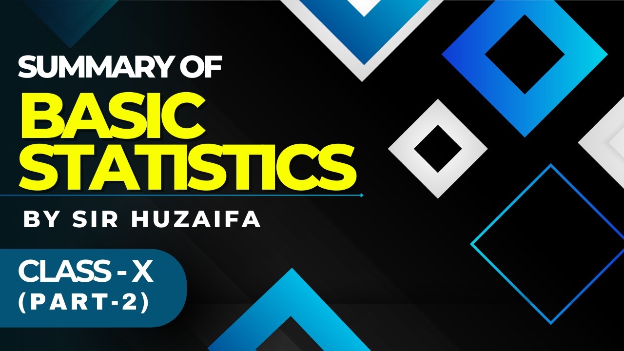 Statistics Hurdle? Master It in a Single Lecture Before Your Exam (Part - 2) | Class - X | TSS